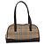 Borsa a tracolla BURBERRY Nova Check Canvas Beige Gold Tone Auth 202220A - vista 13