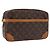 LOUIS VUITTON Monogram Compiegne 28 Clutch Bag M51845 LV Auth hk4095 Monogramma