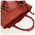 Chloé Chloe Paddington Tote Bag Leder Orange Gold Silber Auth 199949V Golden - Ansicht 6