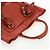 Chloé Chloe Paddington Tote Bag Leder Orange Gold Silber Auth 199949V Golden - Ansicht 7
