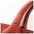 Chloé Chloe Paddington Tote Bag Leder Orange Gold Silber Auth 199949V Golden - Ansicht 9