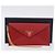 PRADA Ketten-Wallet Pouch Saffiano Rot Goldfarben Auth SW2674V - Ansicht 12