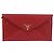 PRADA Ketten-Wallet Pouch Saffiano Rot Goldfarben Auth SW2674V - Ansicht 13