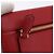 PRADA Ketten-Wallet Pouch Saffiano Rot Goldfarben Auth SW2674V - Ansicht 18