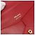 PRADA Ketten-Wallet Pouch Saffiano Rot Goldfarben Auth SW2674V - Ansicht 20