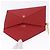 PRADA Ketten-Wallet Pouch Saffiano Rot Goldfarben Auth SW2674V - Ansicht 9