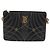 Borsa a tracolla con catena BURBERRY in pelle nera e oro Auth ka5988V Nero D'oro - vista 13