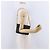 Borsa a tracolla con catena BURBERRY in pelle nera e oro Auth ka5988V Nero D'oro - vista 26