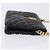 Borsa a tracolla con catena BURBERRY in pelle nera e oro Auth ka5988V Nero D'oro - vista 3