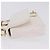 Bolsa de Ombro CHANEL Matelasse com Corrente em Couro Branco com Detalhes Dourados CC Auth 202072SAM - vista 4