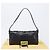 Borsa a spalla FENDI Mamma Baguette in pelle nera argento Auth yk20771SAM Nero - vista 12