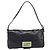 Borsa a spalla FENDI Mamma Baguette in pelle nera argento Auth yk20771SAM Nero - vista 13