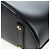 Borsa a secchiello a tracolla BURBERRY in pelle nera e oro Auth am12540V Nero D'oro - vista 16