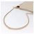 Borsa a tracolla LOEWE in pelle Ivory Gold Auth 197848 D'oro Crudo - vista 7