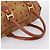 Borsa a mano MCM Vicetos PVC Pelle Marrone Tono Oro Auth 200353 - vista 7