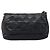 Borsa a tracolla CHANEL Matelasse con catena in pelle d'agnello nera e oro CC Auth bs36849A Nero D'oro - vista 13