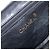 Borsa a tracolla CHANEL Matelasse con catena in pelle d'agnello nera e oro CC Auth bs36849A Nero D'oro - vista 19
