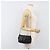 Borsa a tracolla CHANEL Matelasse con catena in pelle d'agnello nera e oro CC Auth bs36849A Nero D'oro - vista 23