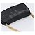Borsa a tracolla CHANEL Matelasse con catena in pelle d'agnello nera e oro CC Auth bs36849A Nero D'oro - vista 6