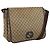 Borsa a tracolla GUCCI GG Supreme PVC Beige 222291 Auth 202237