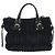 Borsa a Mano PRADA Nylon 2way Nero Oro Auth 200017V D'oro - vista 2