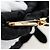 Borsa a Mano PRADA Nylon 2way Nero Oro Auth 200017V D'oro - vista 22