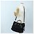 Borsa a Mano PRADA Nylon 2way Nero Oro Auth 200017V D'oro - vista 28