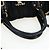 Borsa a Mano PRADA Nylon 2way Nero Oro Auth 200017V D'oro - vista 7