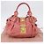 Borsa a mano Miu Miu in pelle 2way Rosa Tono Oro Auth 167576A - vista 12