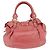 Borsa a mano Miu Miu in pelle 2way Rosa Tono Oro Auth 167576A - vista 2