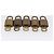 LOUIS VUITTON Set di 10 Lucchetti Lucchetto metallo Oro LV Auth 202432 D'oro - vista 4
