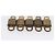 LOUIS VUITTON Set di 10 Lucchetti Lucchetto metallo Oro LV Auth 202432 D'oro - vista 5