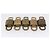 LOUIS VUITTON Set di 10 Lucchetti Lucchetto metallo Oro LV Auth 202432 D'oro - vista 7