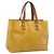 Borsa a mano LOUIS VUITTON Monogram Vernis Reade PM Beige M91144 LV Auth bs37012
