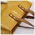 Borsa a mano LOUIS VUITTON Monogram Vernis Reade PM Beige M91144 LV Auth bs37012 - vista 6