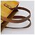 Borsa a mano LOUIS VUITTON Monogram Vernis Reade PM Beige M91144 LV Auth bs37012 - vista 7