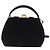 Borsa a tracolla Salvatore Ferragamo Gancini Camoscio 2way Nero Oro Auth 196987 D'oro - vista 2