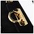 Borsa a tracolla Salvatore Ferragamo Gancini Camoscio 2way Nero Oro Auth 196987 D'oro - vista 9