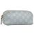 GUCCI GuccissimaGG Pouch Leather Light Blue Gold Tone 141811 Auth 199511 Blu chiaro