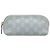 GUCCI GuccissimaGG Pouch Leather Light Blue Gold Tone 141811 Auth 199511 Blu chiaro - vista 13