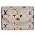 LOUIS VUITTON Multicolor Anvelop Cult De Vuitto Case White M66557 LV Auth 200098 Bianco - vista 13