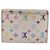 LOUIS VUITTON Multicolor Anvelop Cult De Vuitto Case White M66557 LV Auth 200098 Bianco - vista 2