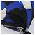 Borsa a Pochette CHANEL Nylon Blu Argento CC Auth bs36940V - vista 14