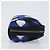 Borsa a Pochette CHANEL Nylon Blu Argento CC Auth bs36940V - vista 3