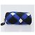 Borsa a Pochette CHANEL Nylon Blu Argento CC Auth bs36940V - vista 6