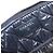 Borsa a Pochette CHANEL Nylon Blu Argento CC Auth bs36940V - vista 9