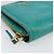 Portafoglio Miu Miu in pelle blu turchese oro Auth 200003 D'oro - vista 15