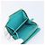 Portafoglio Miu Miu in pelle blu turchese oro Auth 200003 D'oro - vista 9
