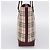 Borsa Tote BURBERRY Nova Check Canvas Beige Gold Auth 201953 D'oro - vista 3
