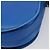 Borsa a tracolla CARTIER Must Line in pelle blu e tono oro Auth 199340 - vista 15